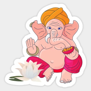 Lord Ganapati Ganesha Vinayaka Sticker